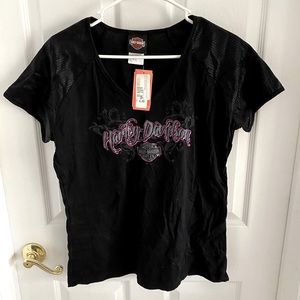 Women’s Harley Davidson embellished T-shirt